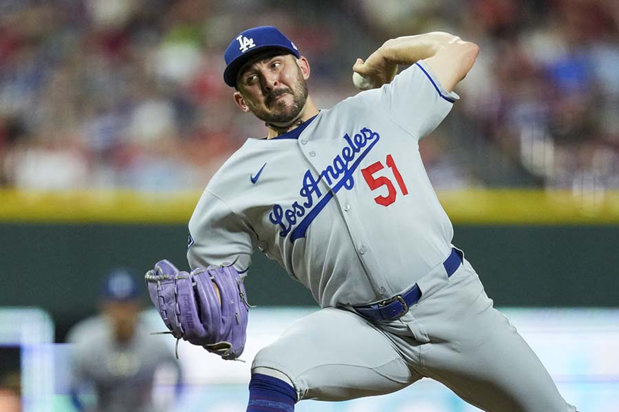 ドジャースのベシア【写真：ロイター】