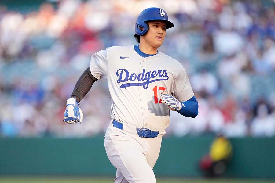 ドジャースの大谷翔平【写真：ロイター】
