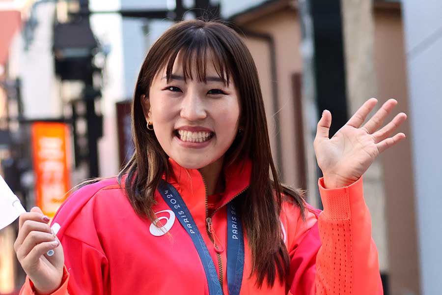 須崎優衣【写真：アフロスポーツ】