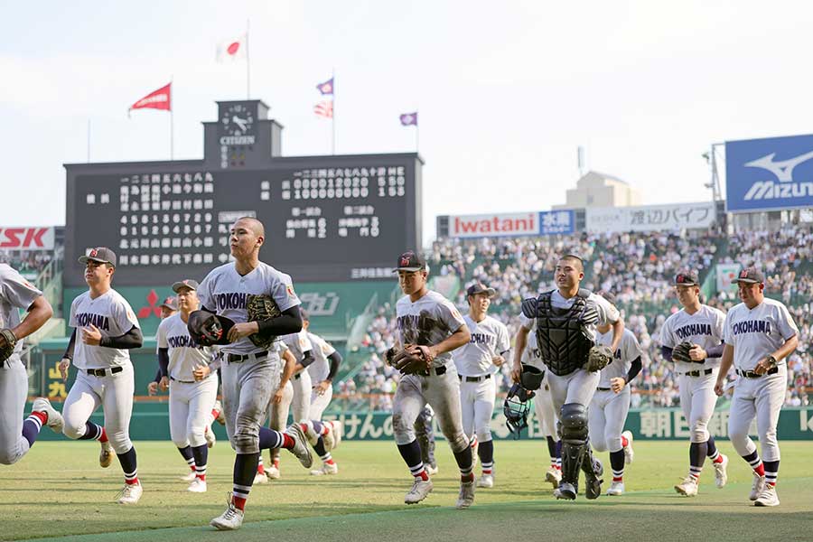 綾羽に勝利した横浜【写真：スポーツ報知/アフロ】