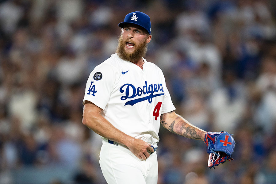ドジャースのマイケル・コペック（写真は2025年6月撮影）【写真：AP/アフロ】
