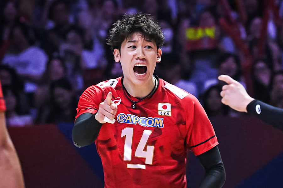 石川祐希【写真提供：VNL】