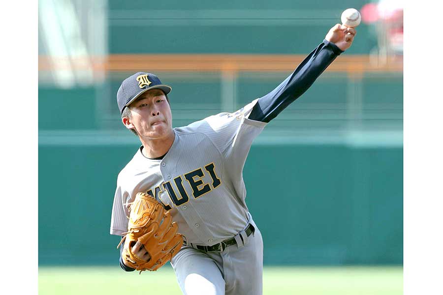 仙台育英の吉川陽大【写真:スポーツ報知/アフロ】