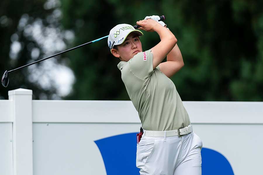 ザ・スタンダード ポートランドクラシックに参戦している岩井明愛【写真：AP/アフロ】