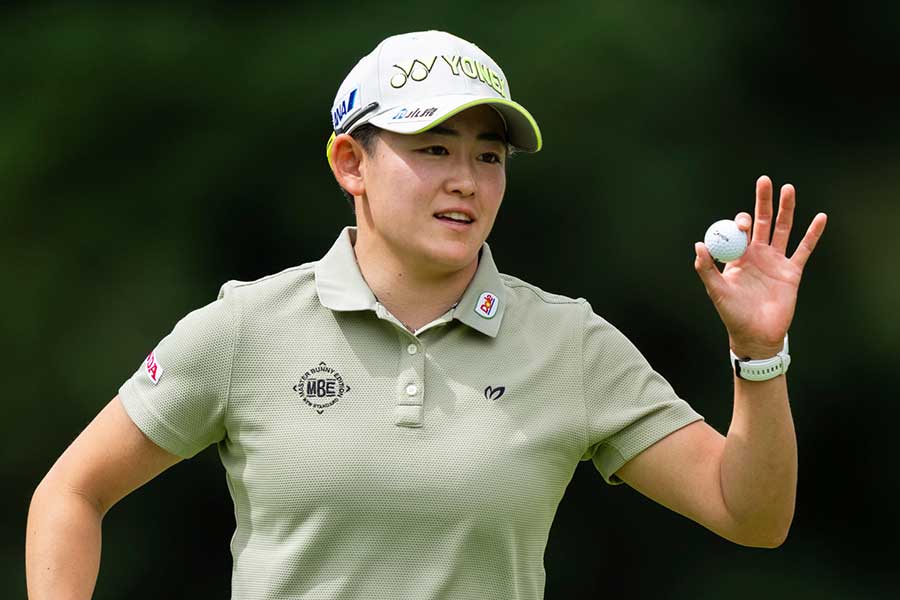 ザ・スタンダード ポートランドクラシックに参戦している岩井明愛【写真：AP/アフロ】