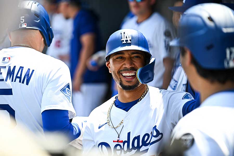 ドジャースのムーキー・ベッツ【写真：ロイター】
