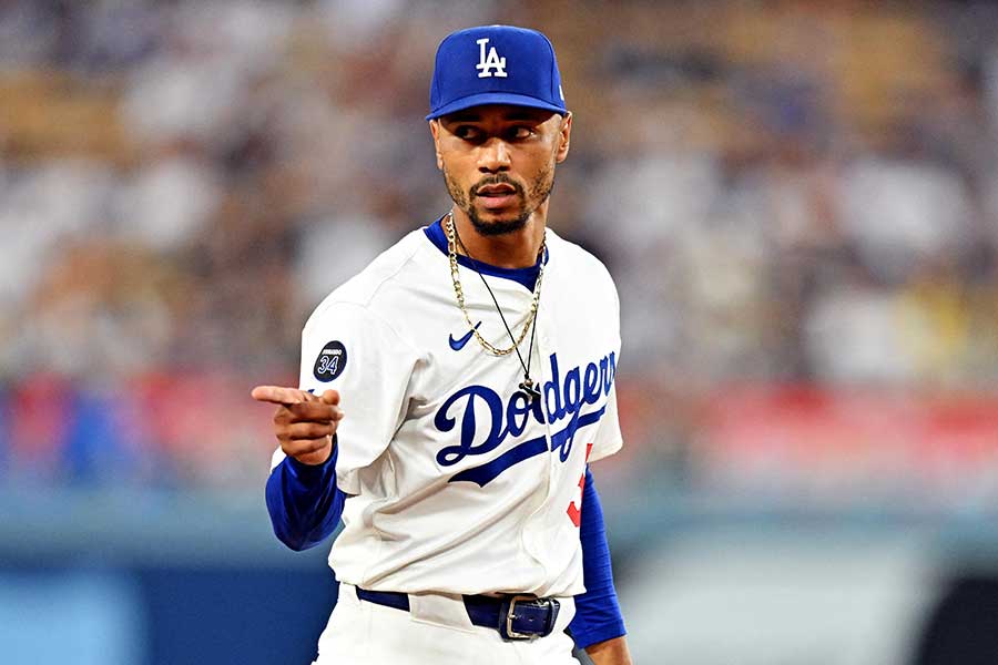 ドジャースのムーキー・ベッツ【写真:ロイター】