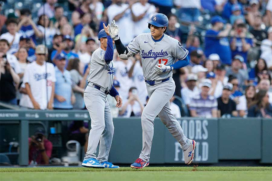 ドジャースの大谷翔平【写真：ロイター】