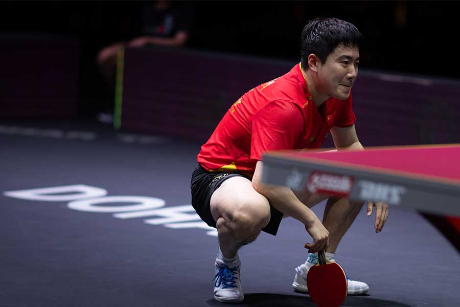 中国の梁靖崑【写真:新華社/アフロ】