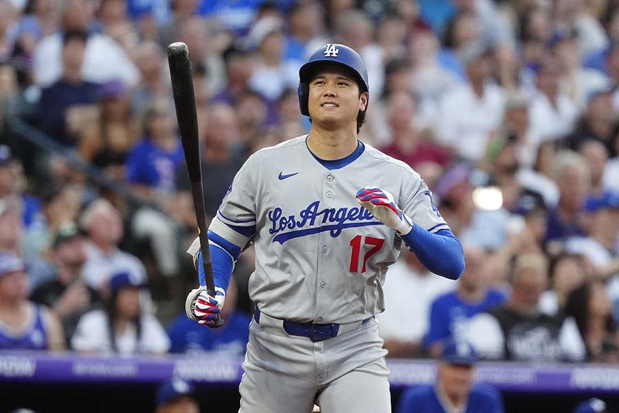 ドジャースの大谷翔平【写真：ロイター】