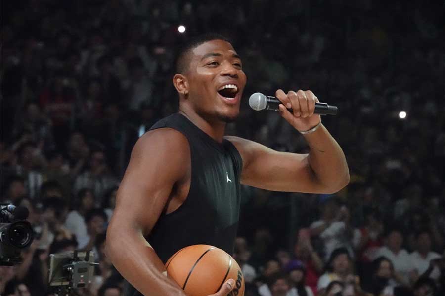 スペシャルイベント「THE SHOWCASE」を開催した八村塁【写真：鉾久真大】