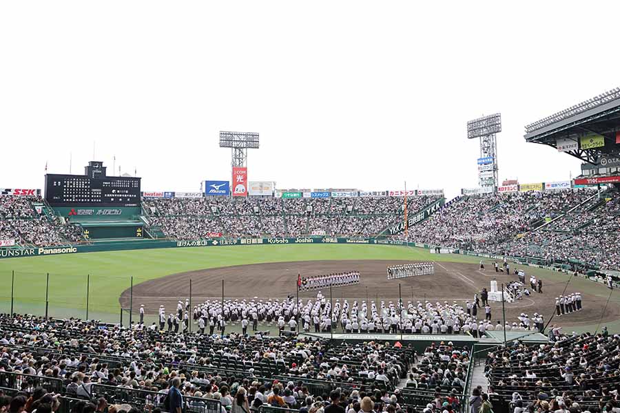 23日に幕を閉じた第107回全国高校野球選手権【写真:スポーツ報知/アフロ】