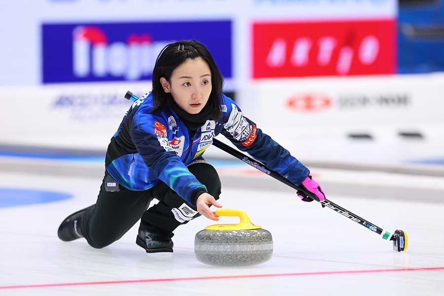 ロコ・ソラーレがアドヴィックスカップで優勝【写真：長田洋平/アフロスポーツ】