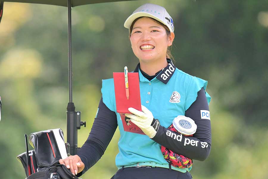 CATレディースに出場した櫻井心那【写真：スポーツ報知/アフロ】