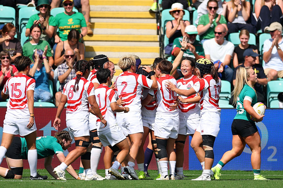 ラグビー女子日本代表【写真：ロイター】