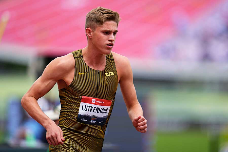 男子800メートルU18世界記録を樹立したクーパー・ルッケンハウス【写真：AP/アフロ】
