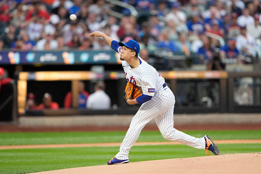 メッツの千賀滉大【写真：ロイター】