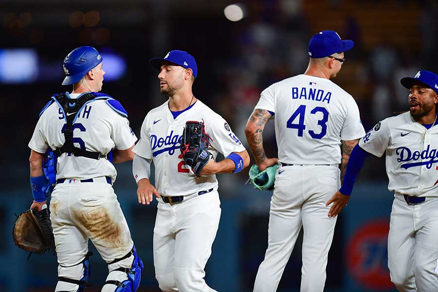 ドジャース【写真：ロイター】
