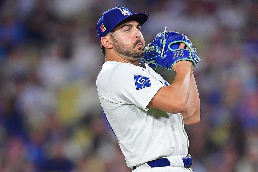 ドジャースのアレックス・ベシア【写真:ロイター】