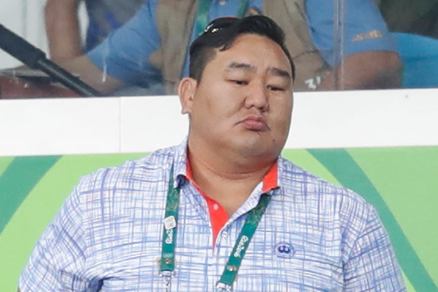 元横綱・朝青龍のドルゴルスレン・ダグワドルジ氏（2016年撮影）【写真：アフロスポーツ】