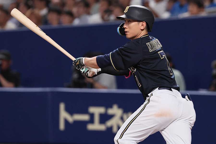オリックスの西川龍馬【写真：産経新聞社】