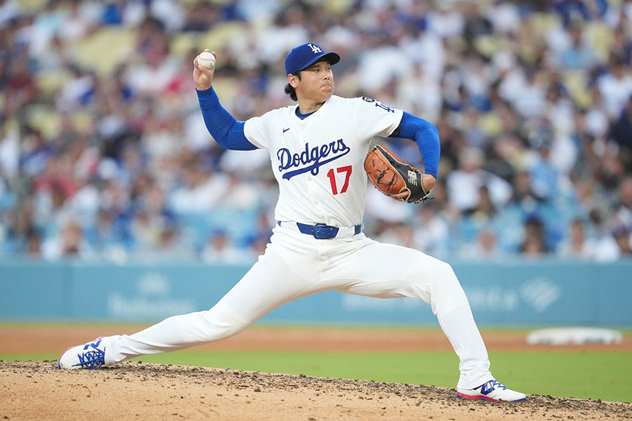 ドジャースの大谷翔平【写真：ロイター】