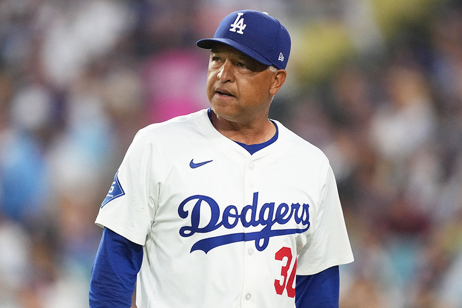 ドジャースのデーブ・ロバーツ監督【写真：ロイター】