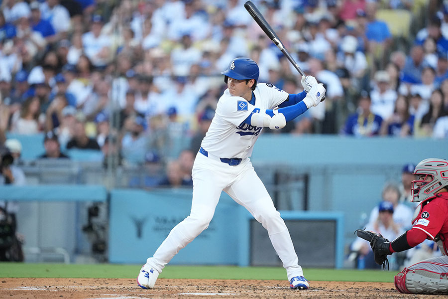 ドジャースの大谷翔平【写真：ロイター】