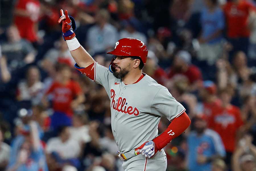 フィリーズのカイル・シュワーバー【写真：ロイター】