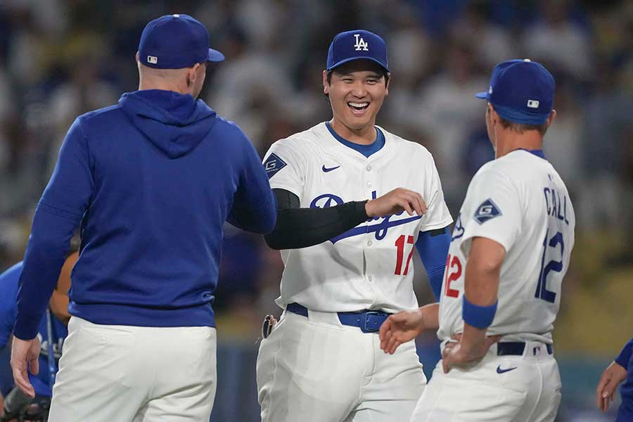 ドジャースの大谷翔平【写真：ロイター】