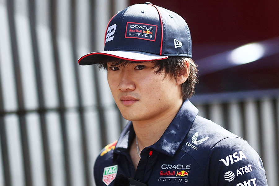 角田裕毅シートを喪失、来季はレッドブルのリザーブに【写真：ロイター】