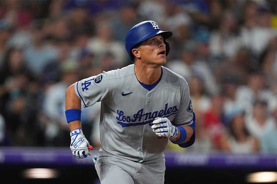 ドジャースのアレックス・コール【写真:アフロ】