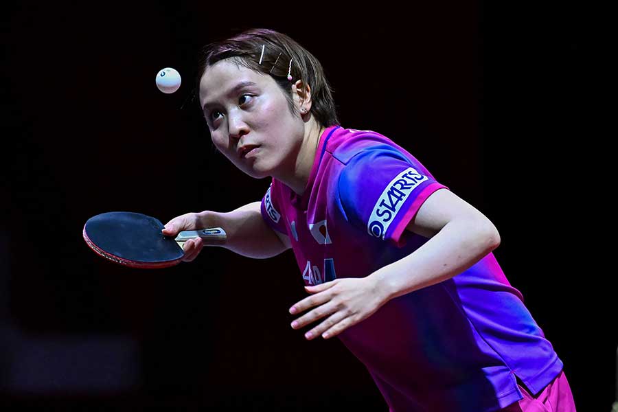 平野美宇【写真:アフロ】