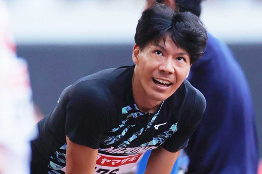 男子400m、一度は失格となった佐藤風雅が世界陸上代表入り【写真:奥井隆史】