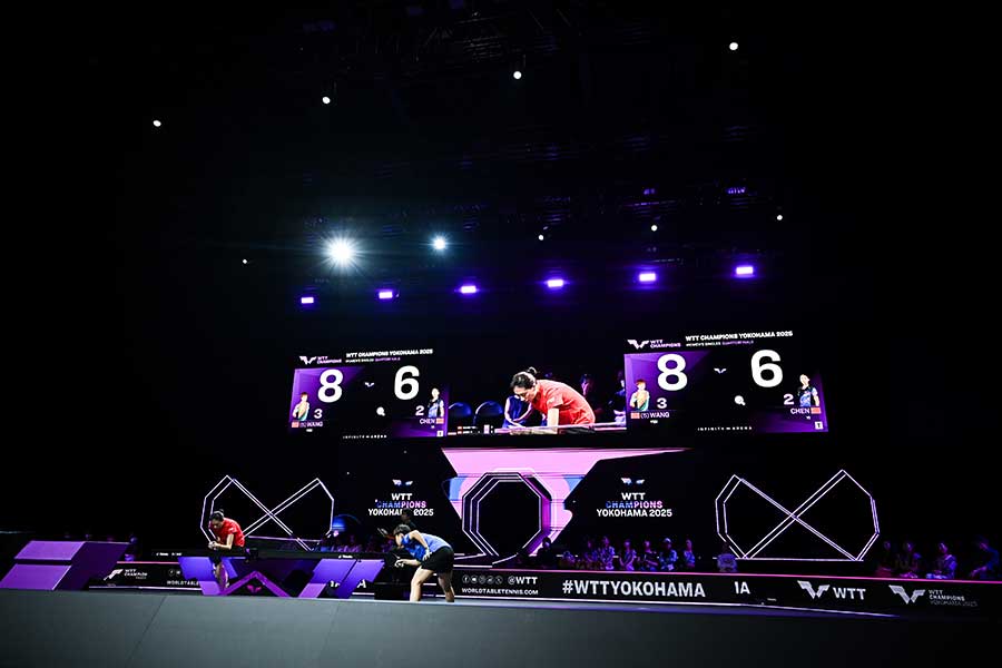 横浜BUNTAIで開催されたWTT、デイントン氏が語る日本開催の意義とは【写真：中戸川知世】