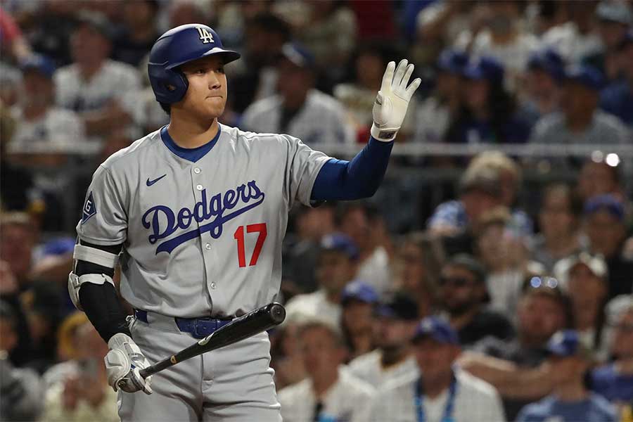 ドジャースの大谷翔平【写真：ロイター】
