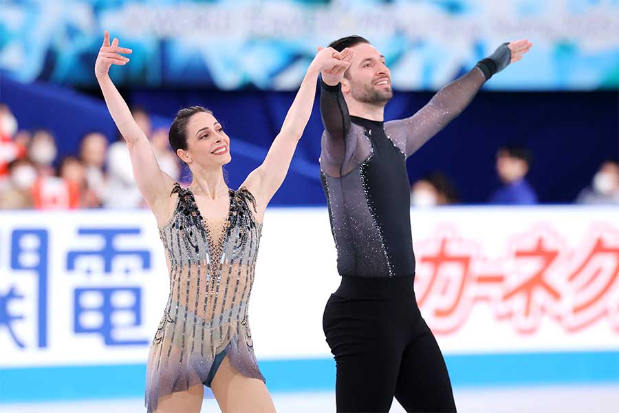 ディアナ・ステラート、マキシム・デシャン組【写真：西村尚己/アフロ】