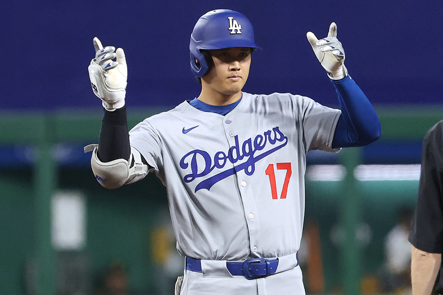 ドジャースの大谷翔平【写真：ロイター】