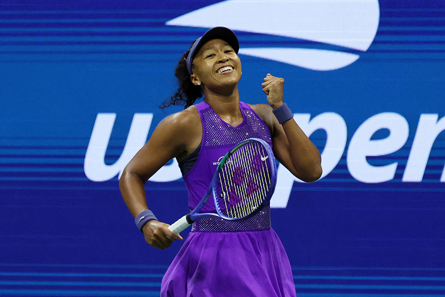 4強入りした大坂なおみ【写真:ロイター】