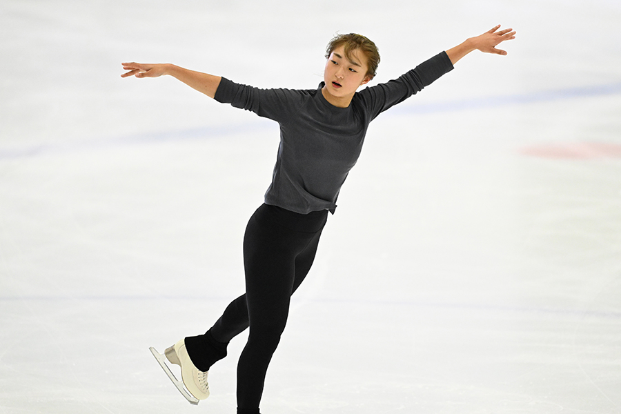 意気込みを語った坂本【写真：徳原隆元】