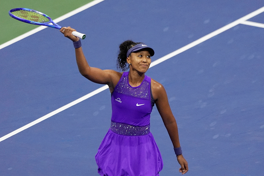 4強入りした大坂なおみ【写真:ロイター】