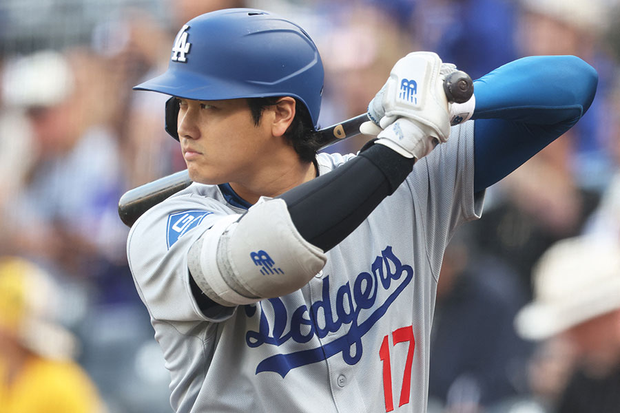 ドジャースの大谷翔平【写真：ロイター】