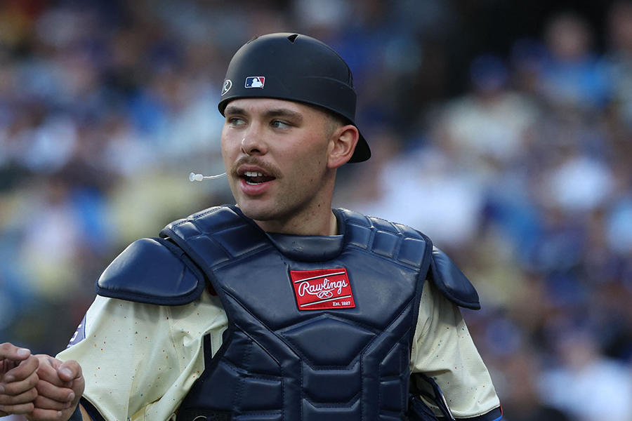 ドジャースのダルトン・ラッシング【写真:ロイター】