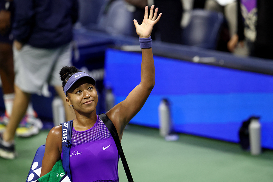 準決勝で激闘を見せた大坂なおみ【写真：ロイター】