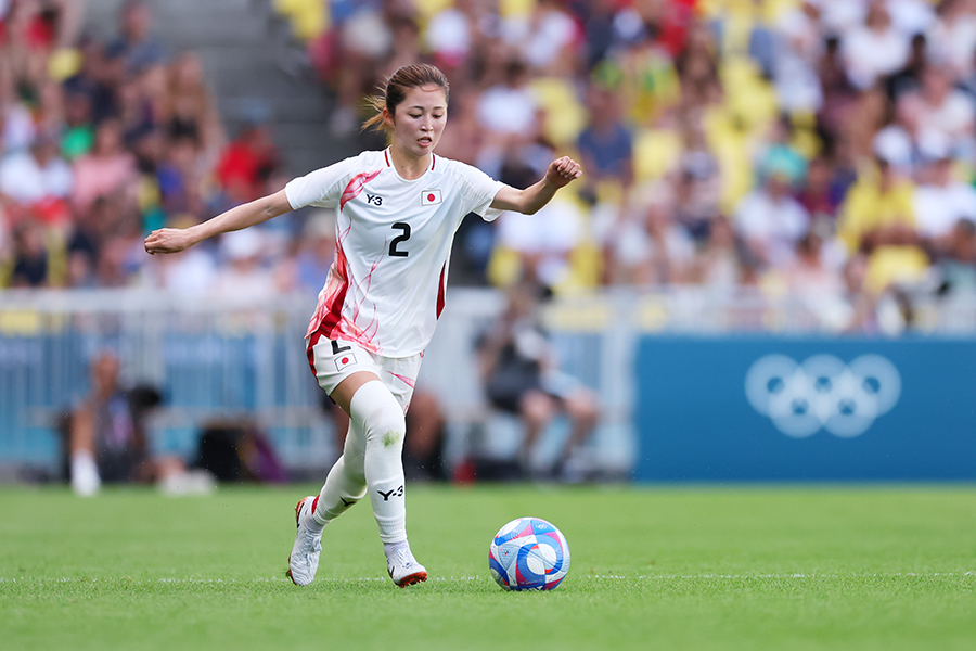 なでしこジャパンの清水梨紗【写真：森田直樹/アフロスポーツ】
