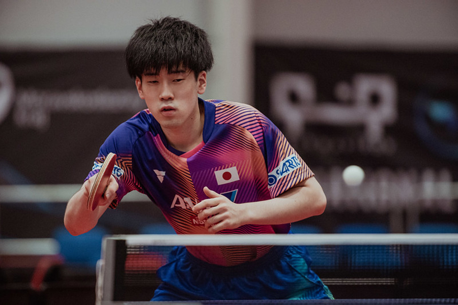 吉山僚一【写真:World Table Tennis提供】