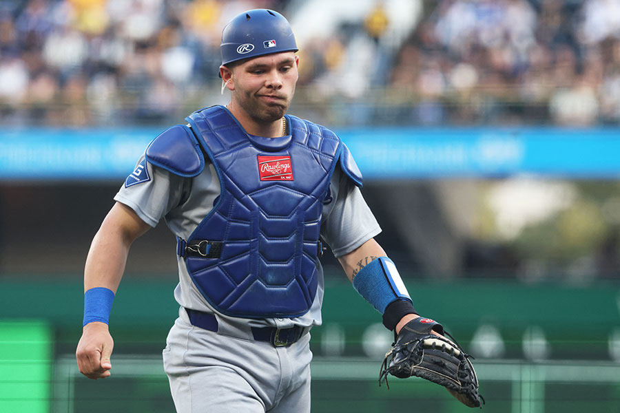 ドジャースのダルトン・ラッシング【写真:ロイター】