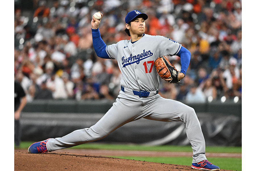 先発出場したドジャースの大谷翔平【写真:ロイター】
