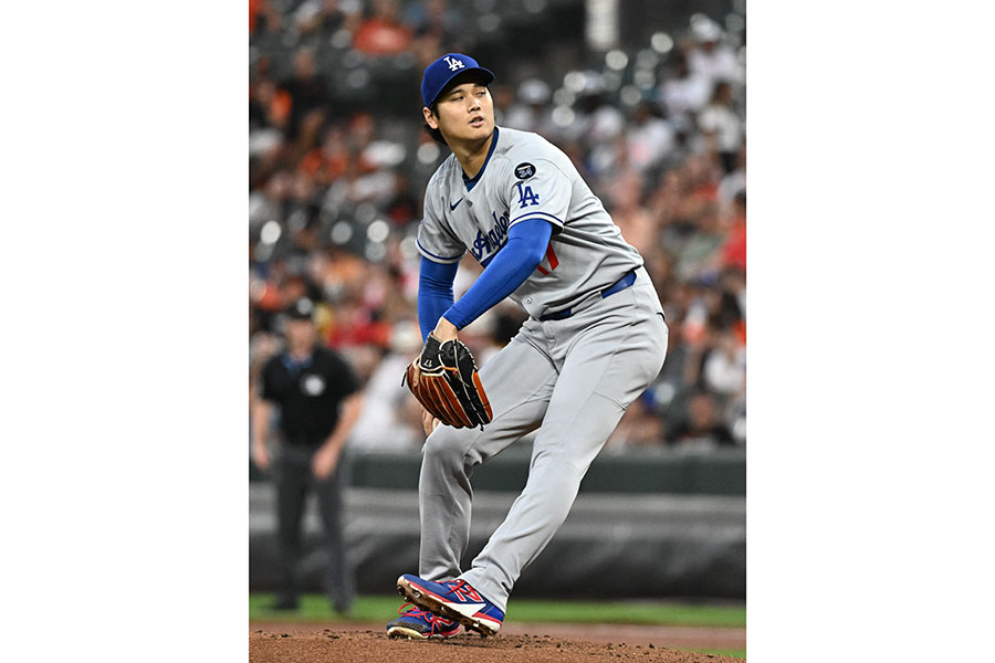 ドジャースの大谷翔平【写真:ロイター】