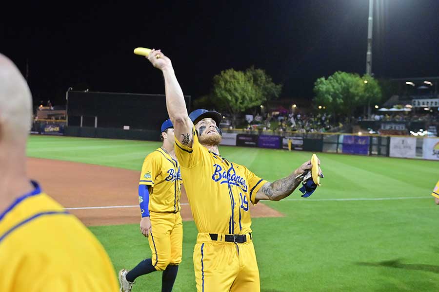 米ジョージア州の人気球団「サバンナ・バナナズ」【写真：USA TODAY Sports/ロイター/アフロ】